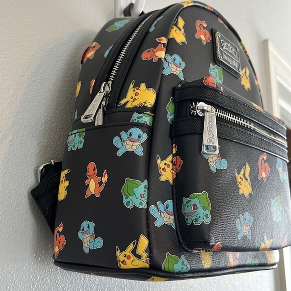 Loungefly X Pokémon Starters Mini Backpack - Picture 3 of 8